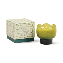 Load image into Gallery viewer, Paddywax - Tulip Glass Candle "Verbena & Lemongrass"