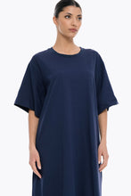 Load image into Gallery viewer, Connect me Straight Dress (Navy)