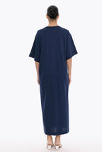 Load image into Gallery viewer, Connect me Straight Dress (Navy)