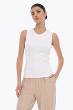 Load image into Gallery viewer, Afterring Sleeveless Top (White)