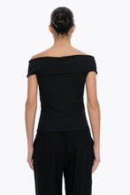 Load image into Gallery viewer, Afterring Off Shoulders Top (Black)