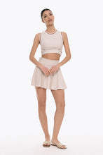 Load image into Gallery viewer, Toneline Skirt (Ecru)