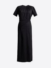 Load image into Gallery viewer, Connect Me Neck Gathering Dress (Black)