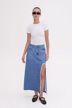 Load image into Gallery viewer, Margot Skirt (Mid Blue)