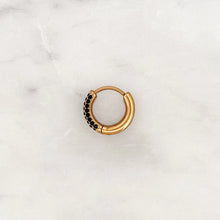 Load image into Gallery viewer, Base Onyx Hoop
