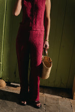Load image into Gallery viewer, Silvy Crochet Pants (Mauvewood)