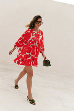 Load image into Gallery viewer, Olivia Dress (Mandarin Red)