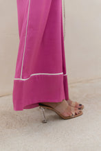 Load image into Gallery viewer, Avril Wide Leg Trousers (Pink)