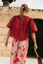 Load image into Gallery viewer, Charlotte Blouse (Burgundy)