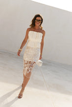 Load image into Gallery viewer, Cleo Sequined Skirt (Off-white)