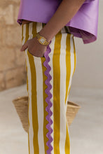 Load image into Gallery viewer, Gemma Pants (Ecru/lemon)