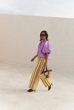 Load image into Gallery viewer, Gemma Pants (Ecru/lemon)