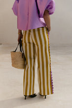 Load image into Gallery viewer, Gemma Pants (Ecru/lemon)