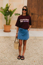 Load image into Gallery viewer, Chasing Dreams T-shirt (Burgundy)