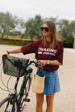 Load image into Gallery viewer, Chasing Dreams T-shirt (Burgundy)