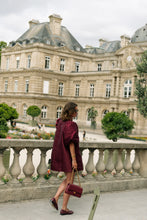 Load image into Gallery viewer, Charlotte Dress (Burgundy)