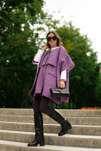 Load image into Gallery viewer, Enora Cape (Aubergine/Orchid)