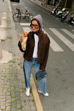 Load image into Gallery viewer, Aurora Suede Jacket (Brown)