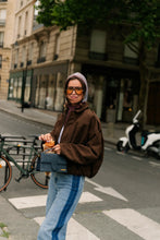 Load image into Gallery viewer, Aurora Suede Jacket (Brown)