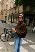 Load image into Gallery viewer, Aurora Suede Jacket (Brown)