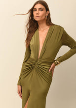 Load image into Gallery viewer, Aprilia Dress (Olive)