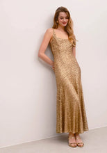 Load image into Gallery viewer, Louane Sequin Dress (Gold)