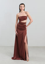 Load image into Gallery viewer, Aurelia Dress (Brown)