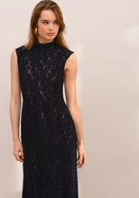 Load image into Gallery viewer, Belle Epoque Dress (Dark Blue)