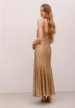 Load image into Gallery viewer, Louane Sequin Dress (Gold)