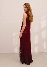 Load image into Gallery viewer, Belle Epoque Dress (Burgundy)
