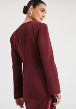 Load image into Gallery viewer, Marlon Blazer (Burgundy)