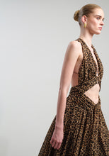Load image into Gallery viewer, Cannes Dress (Leopard)