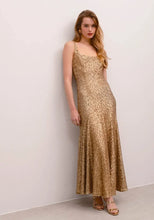 Load image into Gallery viewer, Louane Sequin Dress (Gold)