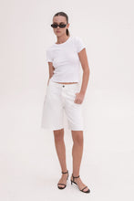 Load image into Gallery viewer, Blossom Shorts (White)