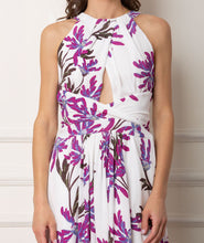 Load image into Gallery viewer, Diane Dress (White/Purple)
