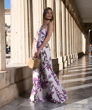 Load image into Gallery viewer, Diana Dress (White/Purple)