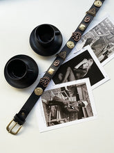 Load image into Gallery viewer, Stary Eyes Leather Belt
