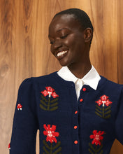 Load image into Gallery viewer, Amadora Cardigan (Navy Blue)
