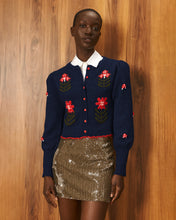 Load image into Gallery viewer, Amadora Cardigan (Navy Blue)
