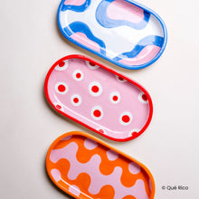 Load image into Gallery viewer, Marcela Ceramic Tray (Dancing Dots)

