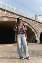Load image into Gallery viewer, Charlotte Blouse (Leopard)
