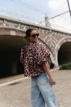 Load image into Gallery viewer, Charlotte Blouse (Leopard)

