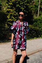 Load image into Gallery viewer, Charlotte Dress (Viola Burgundy)
