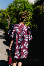 Load image into Gallery viewer, Charlotte Dress (Viola Burgundy)

