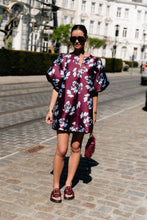 Load image into Gallery viewer, Charlotte Dress (Viola Burgundy)
