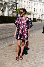 Load image into Gallery viewer, Charlotte Dress (Viola Burgundy)
