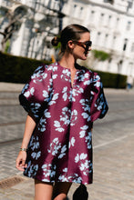 Load image into Gallery viewer, Charlotte Dress (Viola Burgundy)
