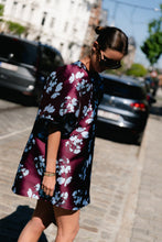 Load image into Gallery viewer, Charlotte Dress (Viola Burgundy)
