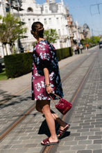 Load image into Gallery viewer, Charlotte Dress (Viola Burgundy)
