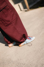 Load image into Gallery viewer, Cassie Cargo Pants (Burgundy)
